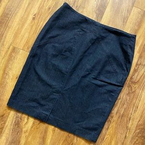 Classy Denim Pencil Skirt NWOT